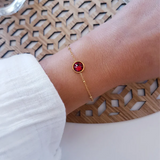 Bracelet cristal rouge