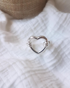 Bague Coeur en Argent 925